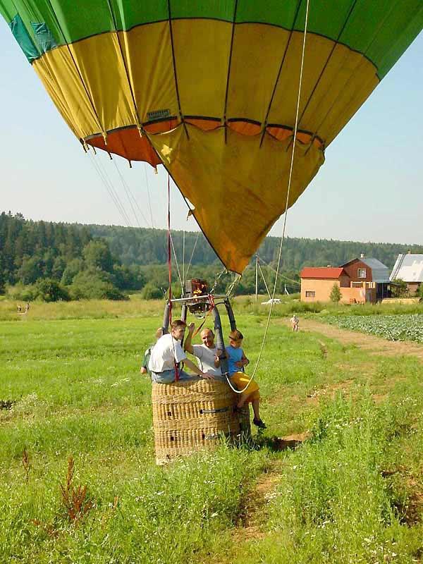 Ballooning Over Russia
